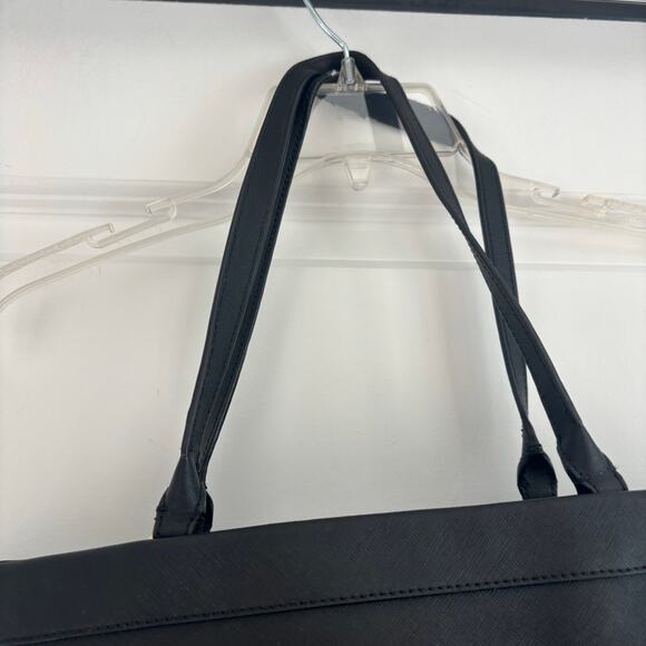 Rebecca Minkoff Women’s Work Tote Black Essential Minimalist Basic - Picture 4 of 16